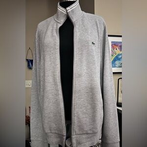 Lacoste Men’s Full Zip sweater medium